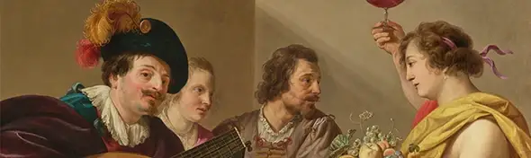 image of Musical Company with Bacchus